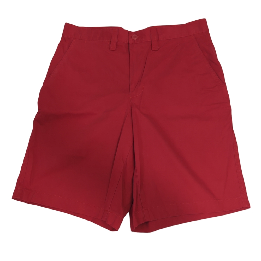 Eddie Bauer men's red shorts, cotton, size 32